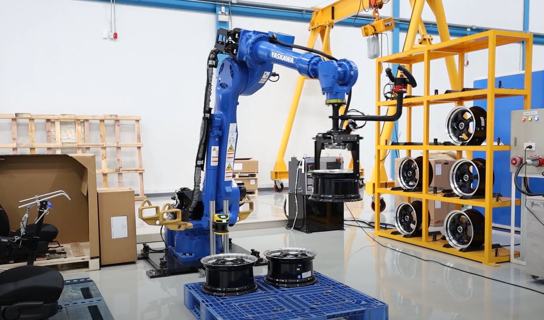 Robot Pacchi Robot di Mainupaltor del carico utile di asse 180kg del braccio 6 del ...